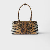 Prada Galleria medium printed Saffiano leather bag