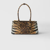 Prada Galleria medium printed Saffiano leather bag