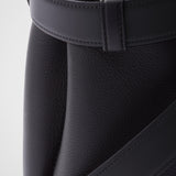 Prada Buckle small leather handbag with belt