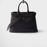 Prada Buckle small leather handbag with belt
