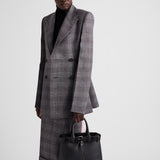 Prada Buckle small leather handbag with belt