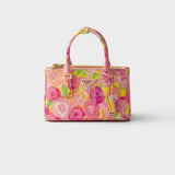 Prada Galleria mini printed Saffiano leather bag
