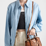 Prada Galleria mini leather bag