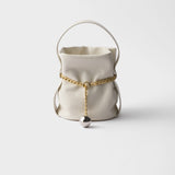 Prada Petit Sac Noir mini nappa leather bucket bag