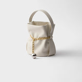 Prada Petit Sac Noir mini nappa leather bucket bag