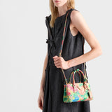 Prada Galleria mini printed Saffiano leather bag
