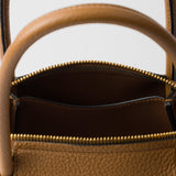 Mini leather handbag