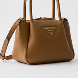 Mini leather handbag