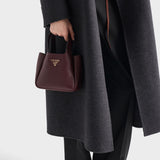 Mini leather handbag