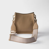 Mini leather shoulder bag