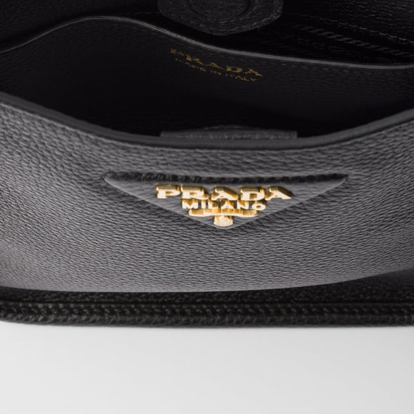 Mini leather shoulder bag