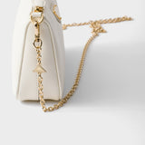 Mini Saffiano leather bag