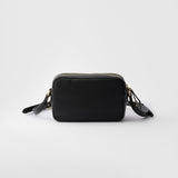 Mini Re-Nylon and nappa leather shoulder bag with bow