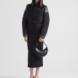 Prada Arqué small leather shoulder bag