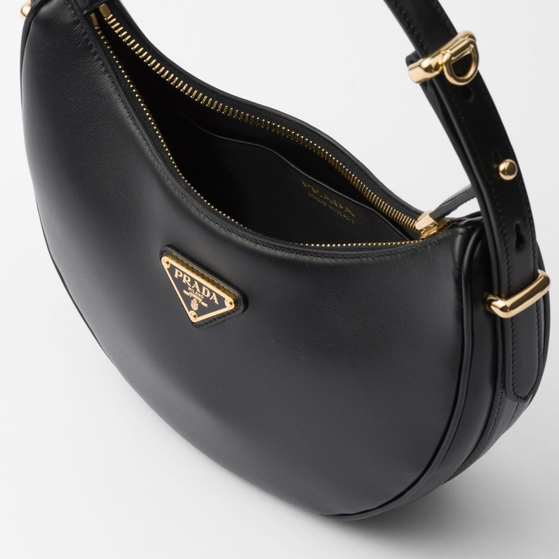 Prada Arqué small leather shoulder bag