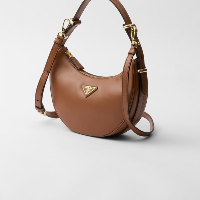 Prada Arqué small leather shoulder bag