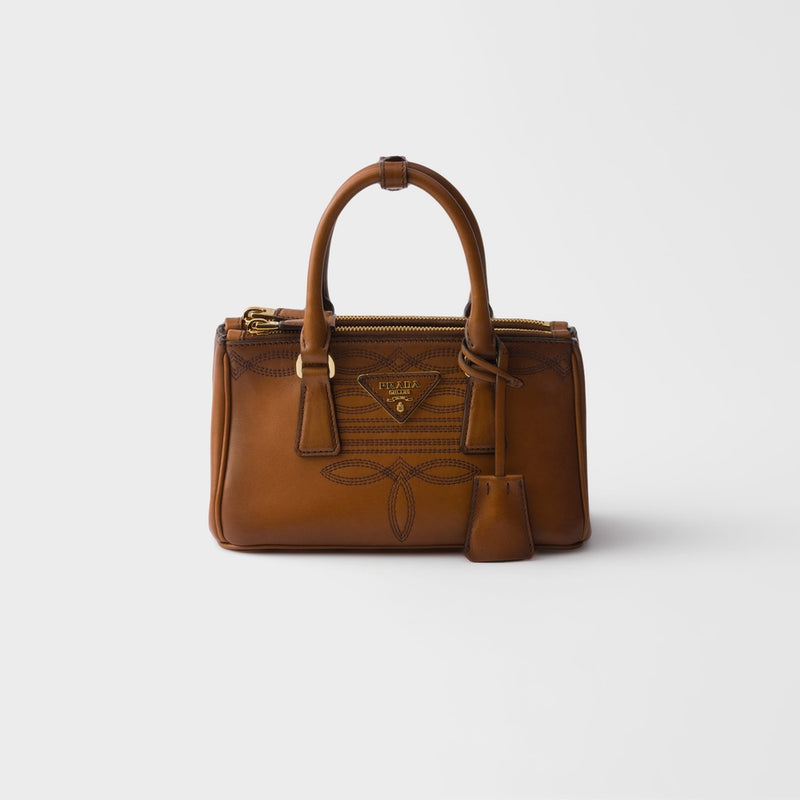 Prada Galleria mini leather bag