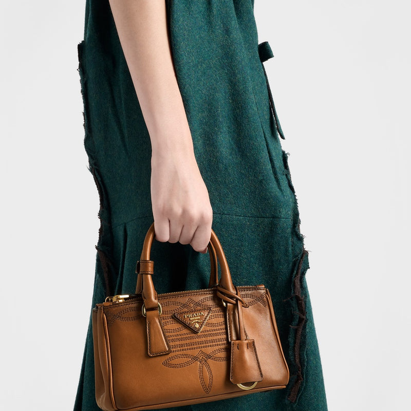 Prada Galleria mini leather bag