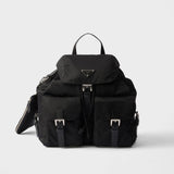 Medium Re-Nylon backpack with pouch