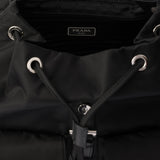 Medium Re-Nylon backpack with pouch