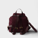 Medium Re-Nylon backpack with pouch