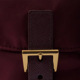 Medium Re-Nylon backpack with pouch