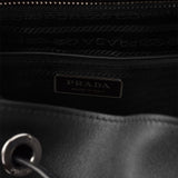 Medium leather backpack