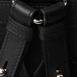 Medium leather backpack