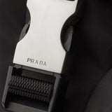 Re-Nylon and Saffiano leather backpack