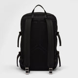 Re-Nylon and Saffiano leather backpack