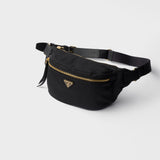 Re-Nylon and Saffiano leather belt bag