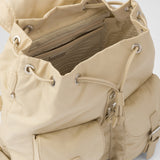 Medium Re-Nylon backpack with pouch