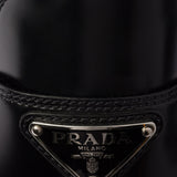 Chocolate brushed leather loafers