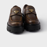 Leather loafers