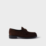 Suede loafers