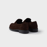 Suede loafers