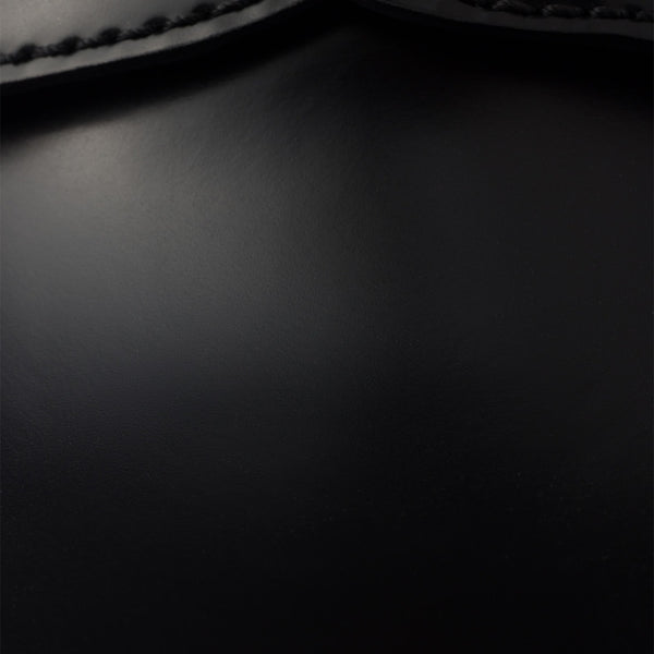 Brushed leather loafers