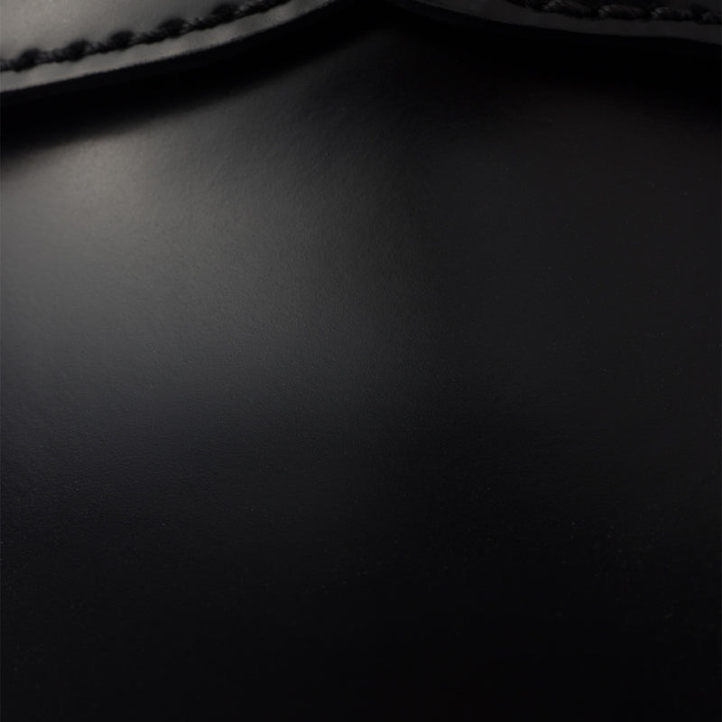 Brushed leather loafers