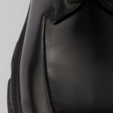 Monolith brushed leather lace-up shoes