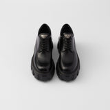 Monolith brushed leather lace-up shoes
