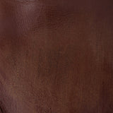 Shuffle antiqued leather loafers