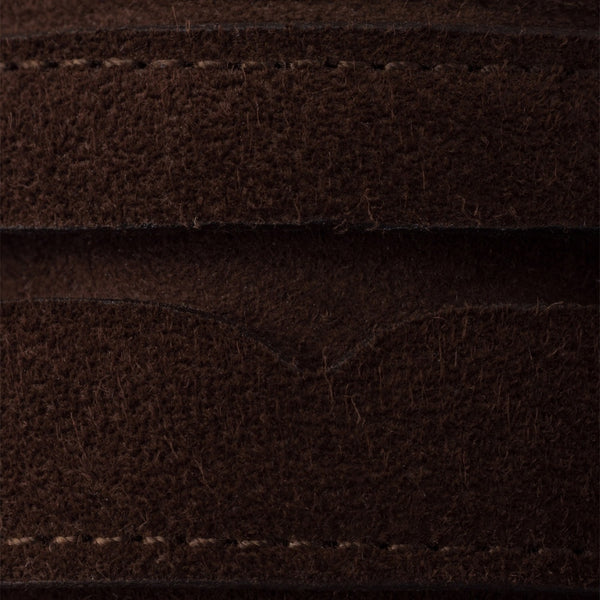 Shuffle antiqued suede loafers