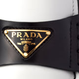 Two-tone brushed leather loafers