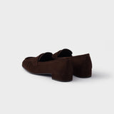 Suede loafers
