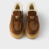 Suede loafers