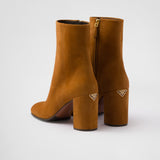 Suede booties