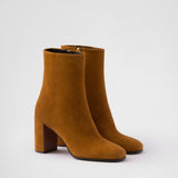 Suede booties