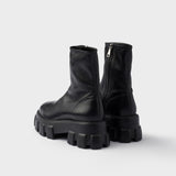 Monolith stretch nappa leather booties