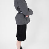 Monolith leather and Re-Nylon combat boots with pouch