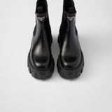 Monolith brushed leather Chelsea boots